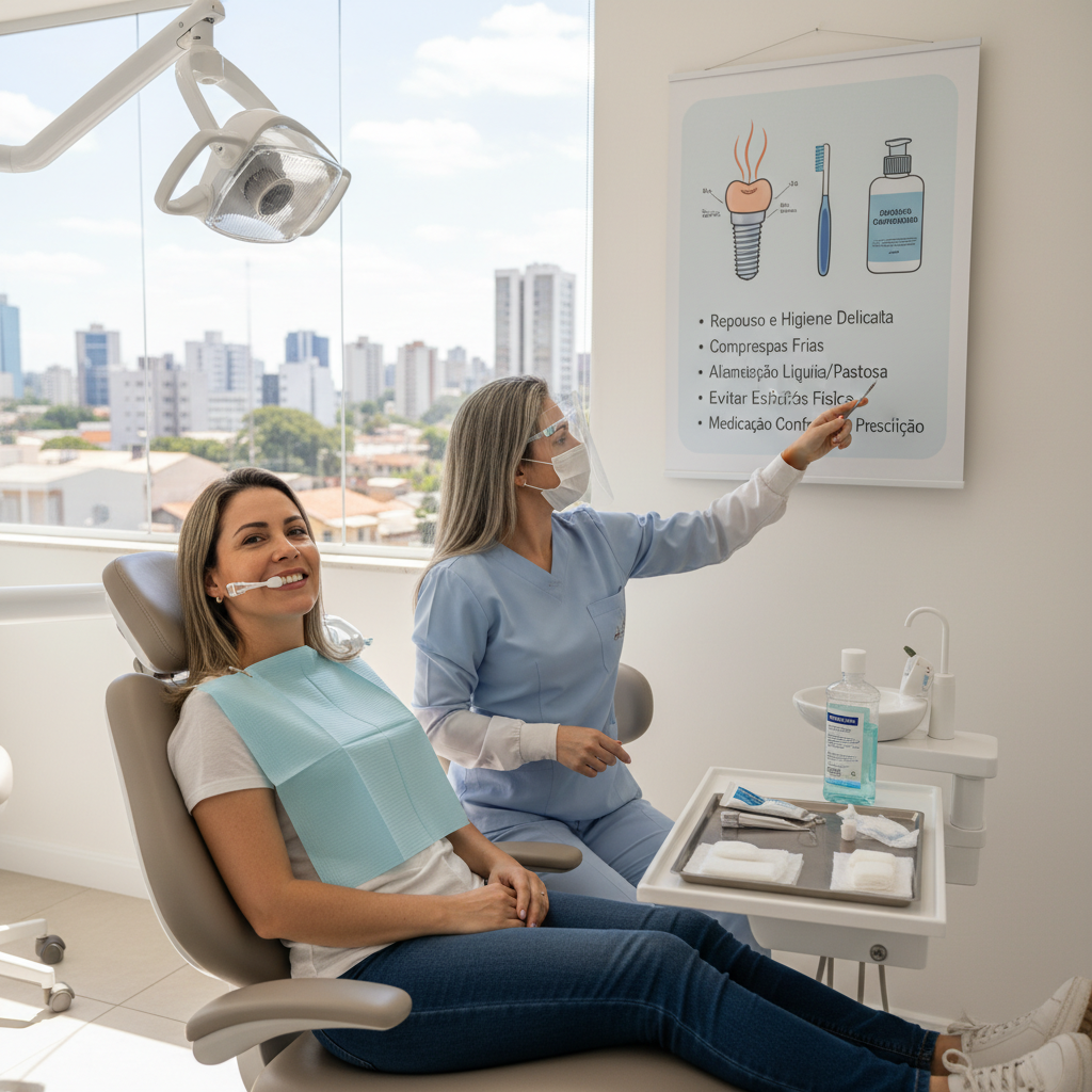 Como Manter Implante Dentário: Cuidados Pós Operatório