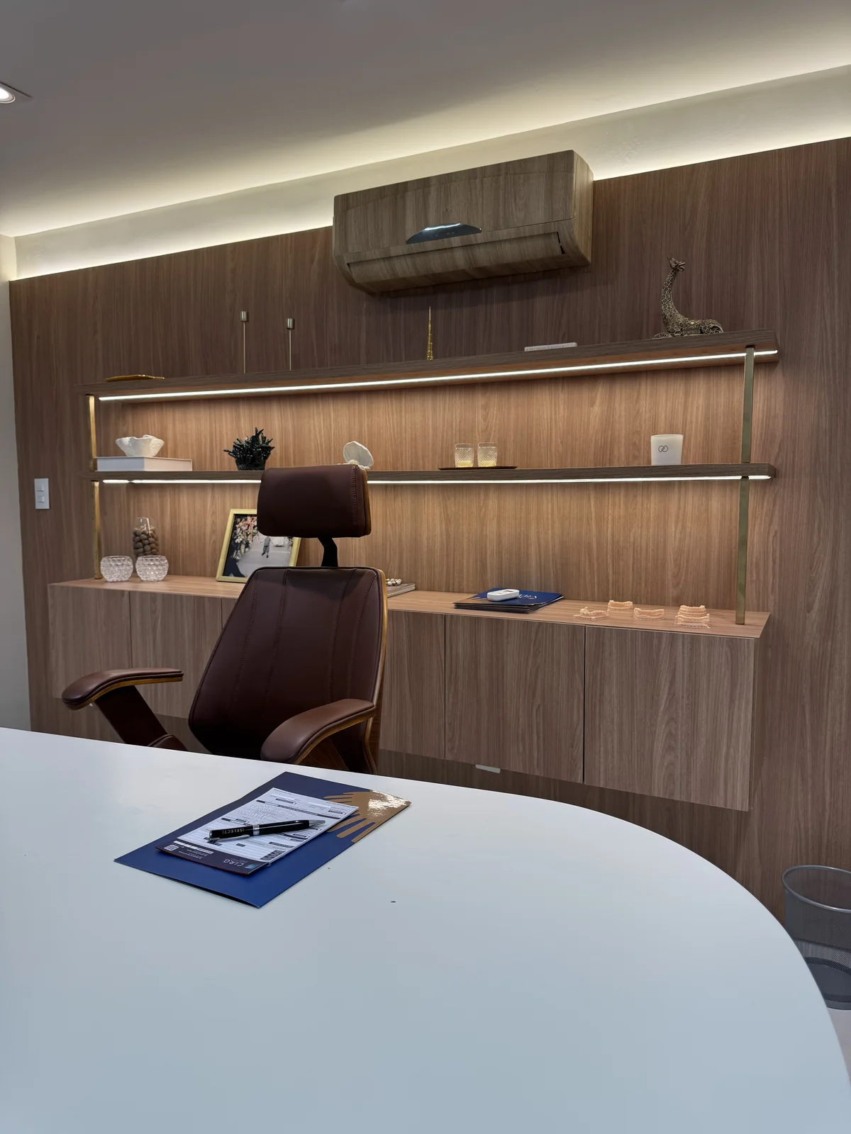 Recepcao da Ostera Clinic em Goiania - Setor Marista